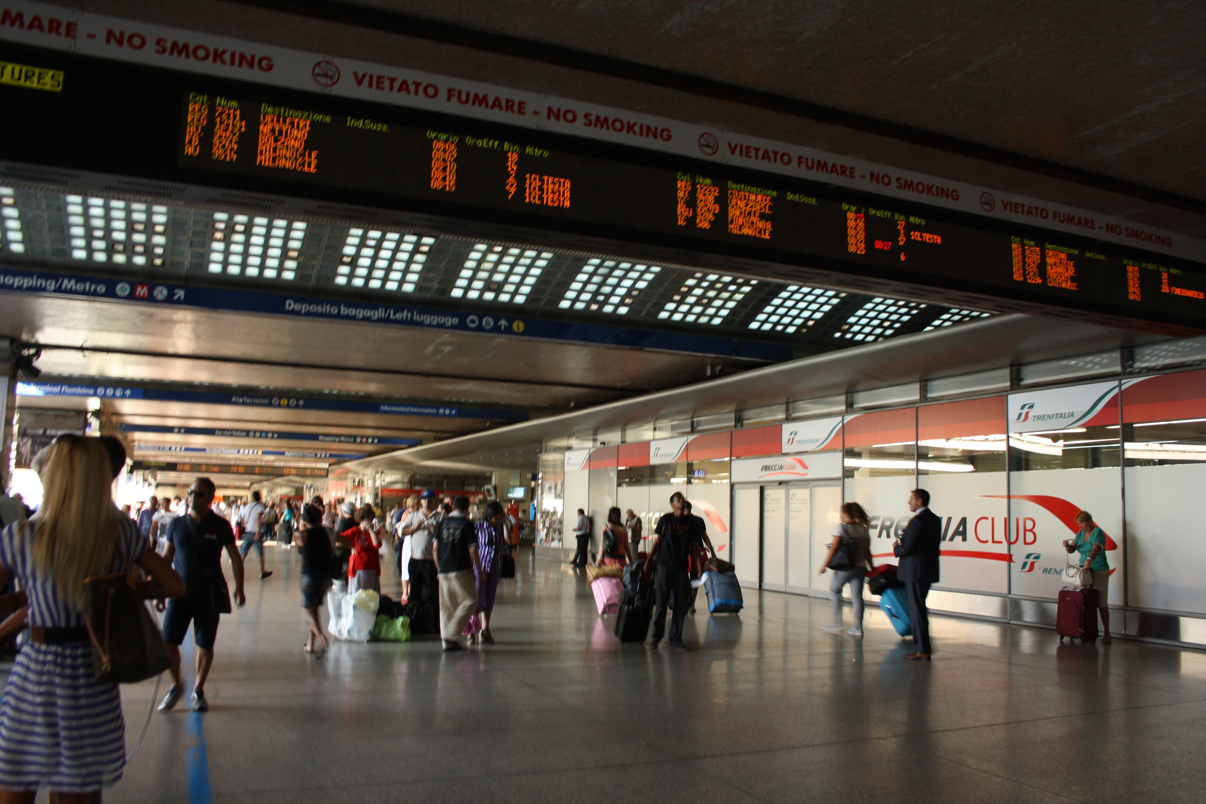 Rome Termini: Metro, Bus & Rome Train Station